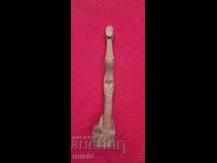 SCULPTURĂ VECHE DIN LEMN BULGĂREASCĂ