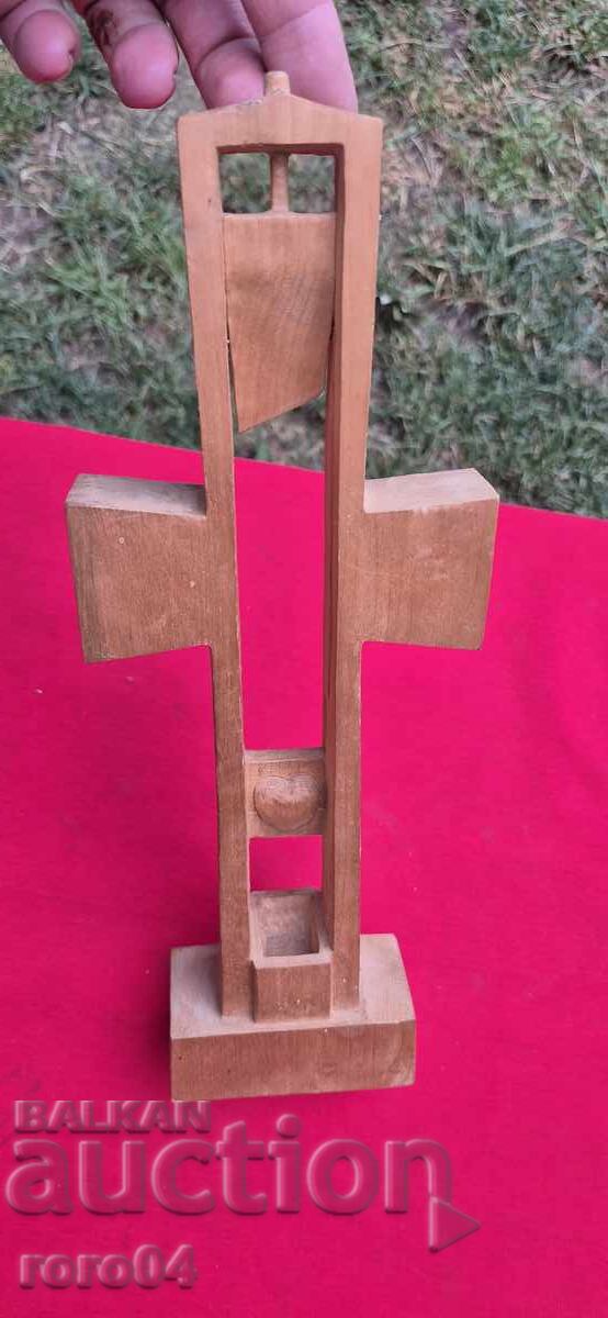 Old Bulgarian Wooden Sculpture - 7