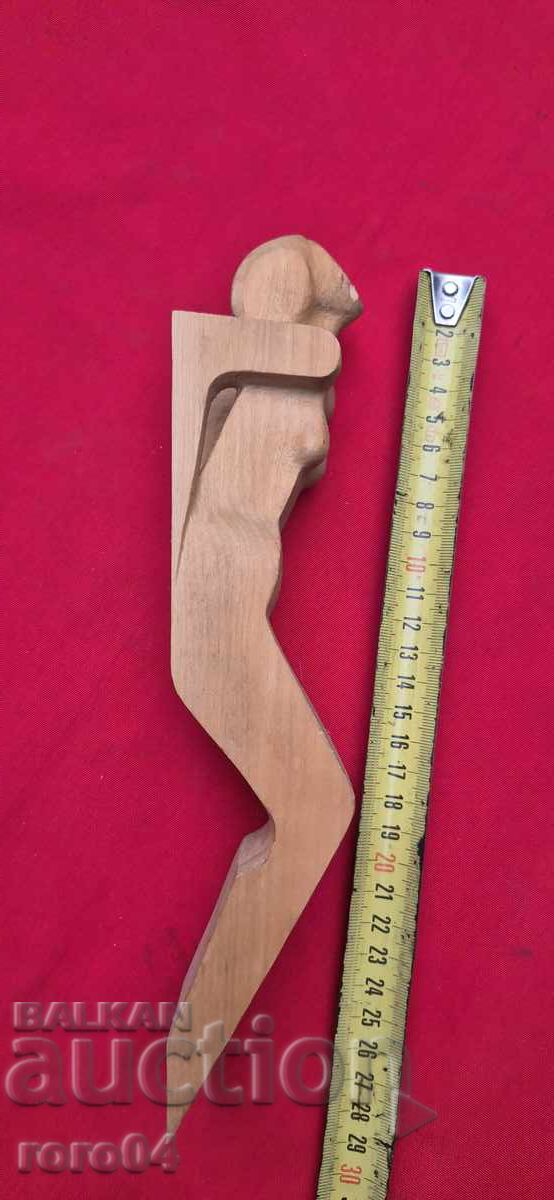 Old Bulgarian Wooden Sculpture - 6