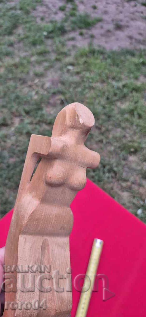 Old Bulgarian Wooden Sculpture - 7
