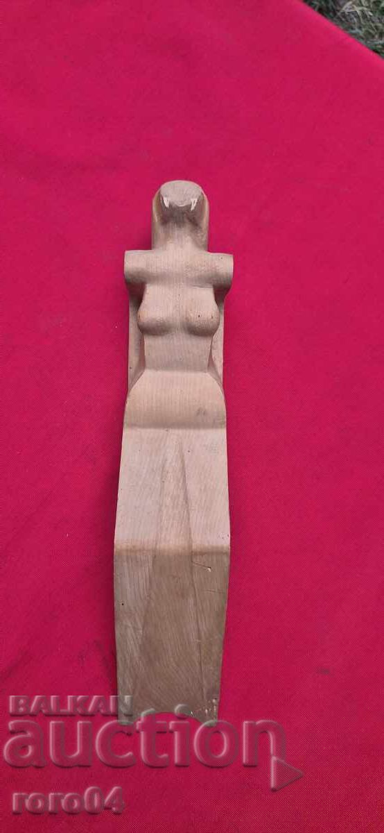 Old Bulgarian Wooden Sculpture