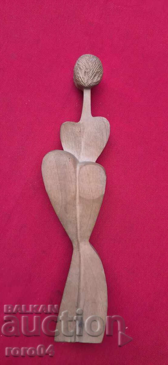 Delivery of Old Bulgarian Wooden Sculpture