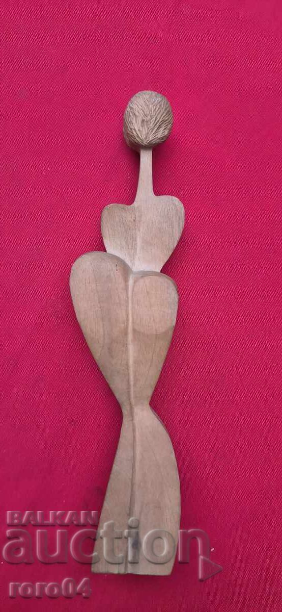 Delivery of Old Bulgarian Wooden Sculpture