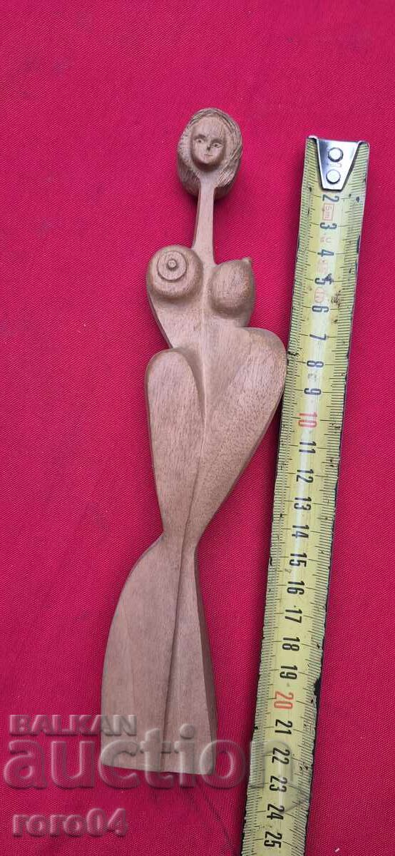 Old Bulgarian Wooden Sculpture - 6