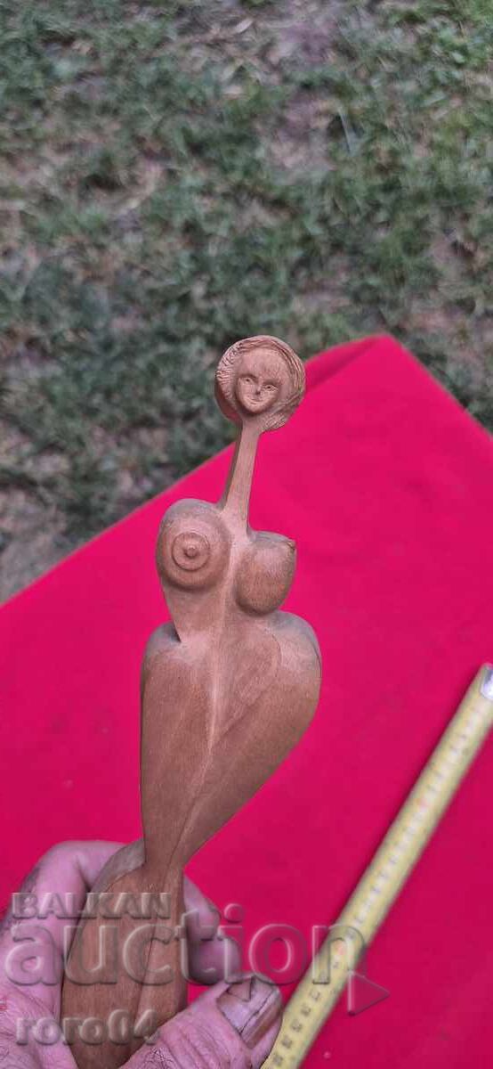 Old Bulgarian Wooden Sculpture - 7