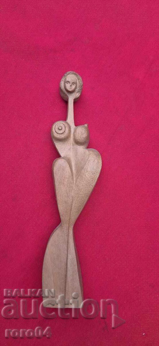Old Bulgarian Wooden Sculpture
