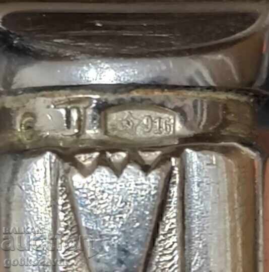 Set de argint pentru masă URSS ARGINT 916, PERFECTE! - 5
