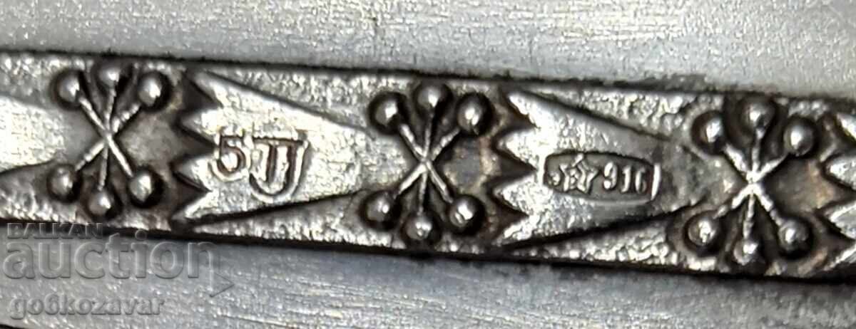 Set de argint pentru masă URSS ARGINT 916, PERFECTE! - 6 Set de argint pentru masă URSS ARGINT 916, PERFECTE! - 6