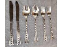 Silver dining set USSR SILVER 916, PERFECT!