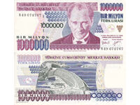 tino37- ТУРЦИЯ - 1000000 ЛИРИ - 1970/98г - XF