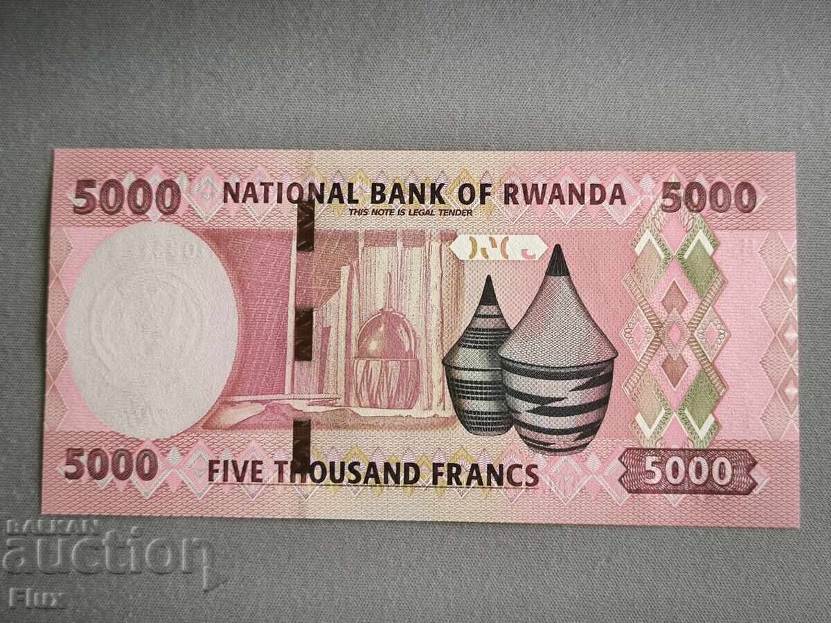 Banknote - Rwanda - 5000 francs UNC | 2024 Banknote - Rwanda - 5000 francs UNC | 2024