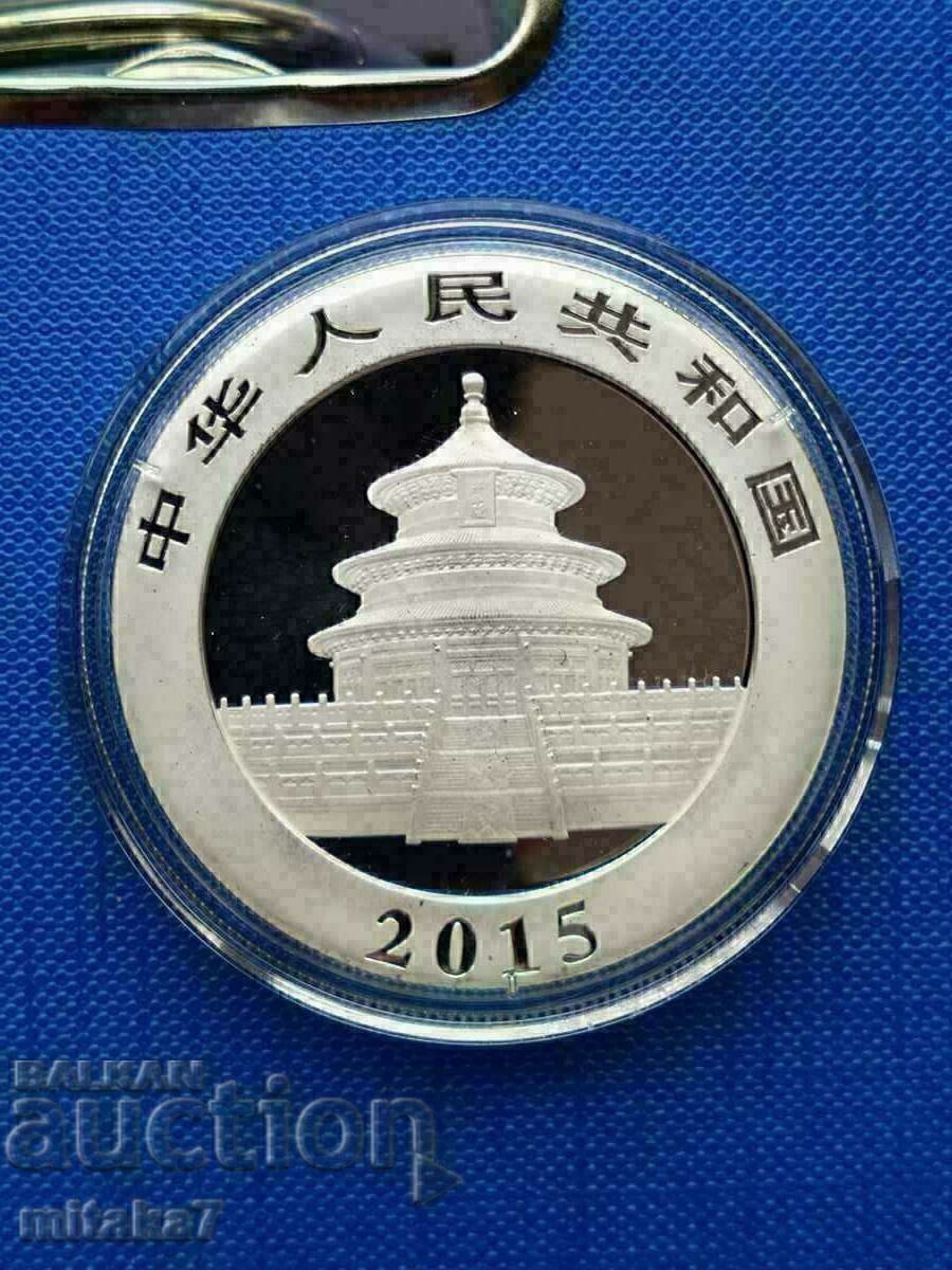 Auction  Silver coin "Chinese Panda", 1oz, 2015
