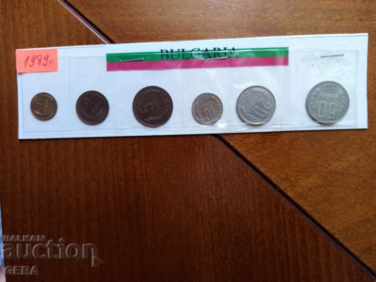 lot de monede 1989 lot de monede 1989