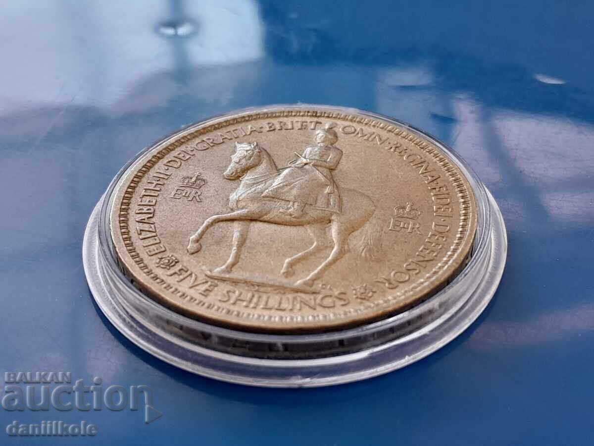 Licitație *$*Y*$* 5 ȘILIGI 1953 - ÎNCOROAREA ELIZABETH II *$*Y*$*