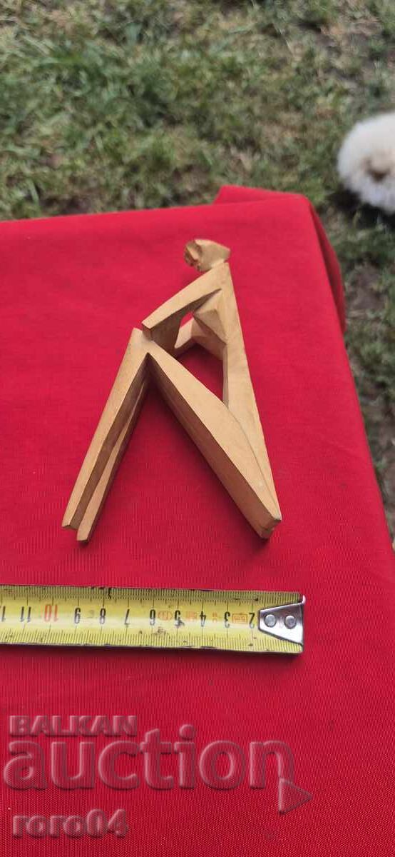 Old Bulgarian Wooden Sculpture - 6