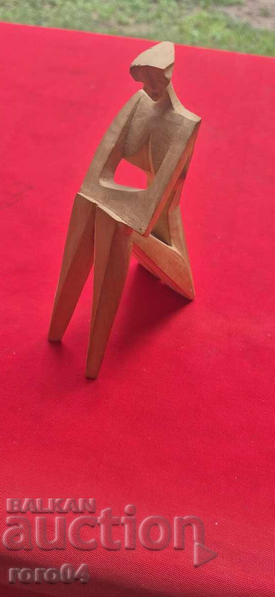 Old Bulgarian Wooden Sculpture