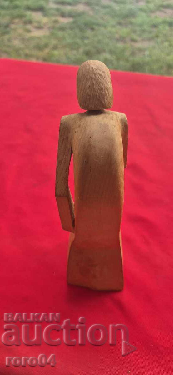 Old Bulgarian Wooden Sculpture - 5