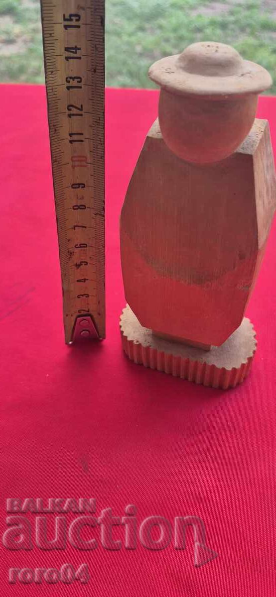 Old Bulgarian Wooden Sculpture - 5