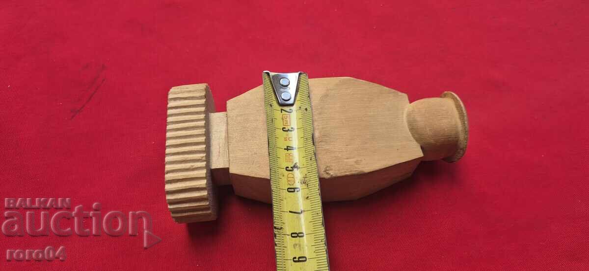 Old Bulgarian Wooden Sculpture - 6