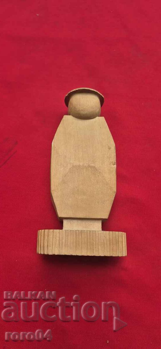Old Bulgarian Wooden Sculpture