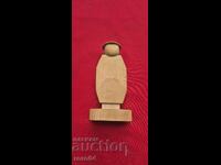 SCULPTURĂ VECHE DIN LEMN BULGĂREASCĂ