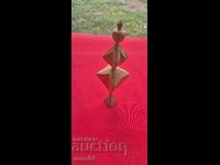 SCULPTURĂ VECHE DIN LEMN BULGĂREASCĂ