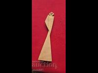 SCULPTURĂ VECHE DIN LEMN BULGĂREASCĂ