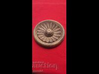 SCULPTURĂ DE PASTORAL - ORNAMENT DIN LEMN