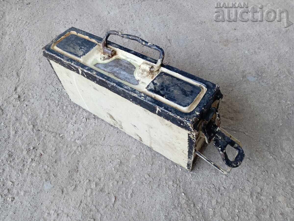 Ammo box from a filling machine bdk 44 MG 34 42 WW2 WWII AMMO BOX