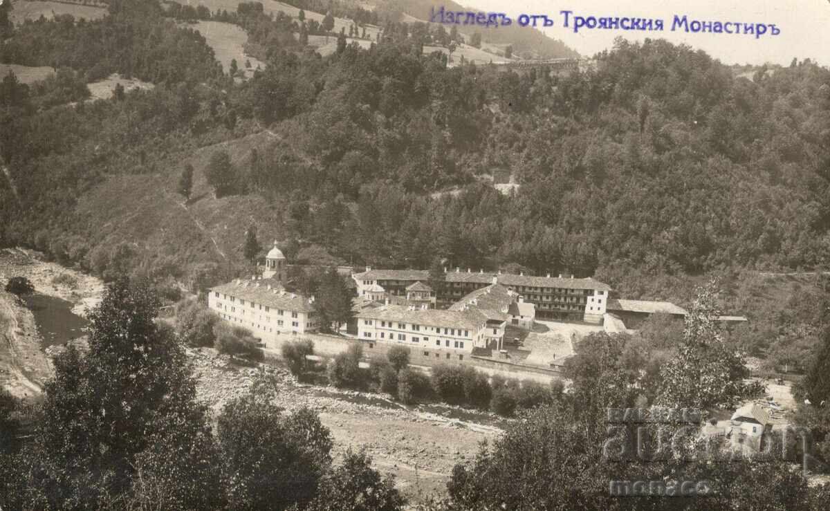 Ευχετήρια κάρτα - Μονή Τροόδου, Θέα