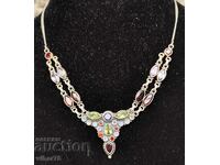 Set argint foarte frumos - colier și cercei