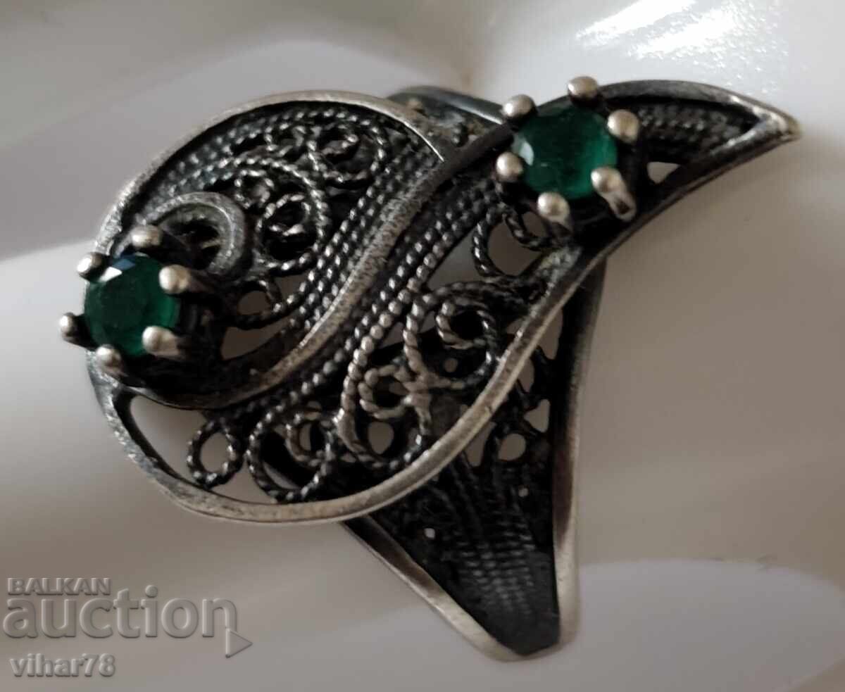 Δημοπρασία Ασημένιο δαχτυλίδι Δημοπρασία Ασημένιο δαχτυλίδι