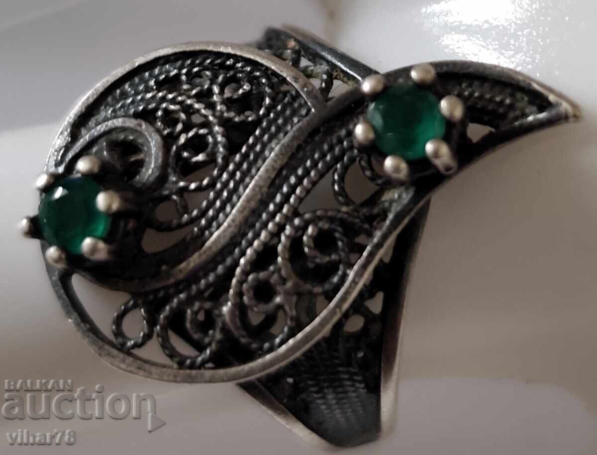 Παράδοση Ασημένιο δαχτυλίδι Παράδοση Ασημένιο δαχτυλίδι