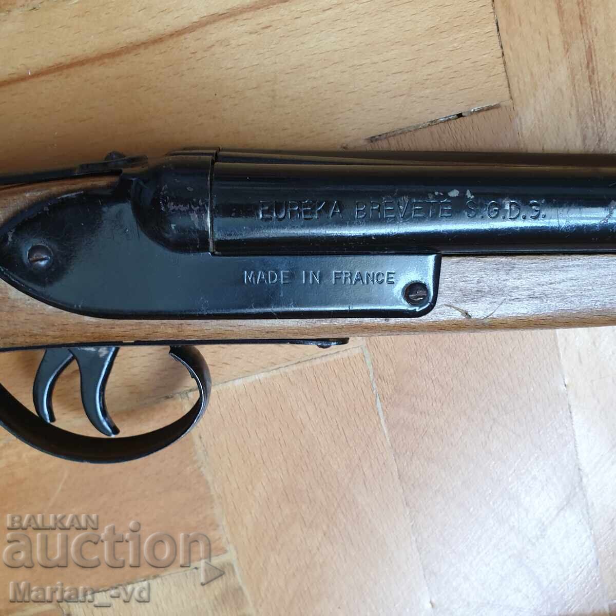 Old French Tin Toy Gun Eureka with price 100.00 BGN | € 51.13