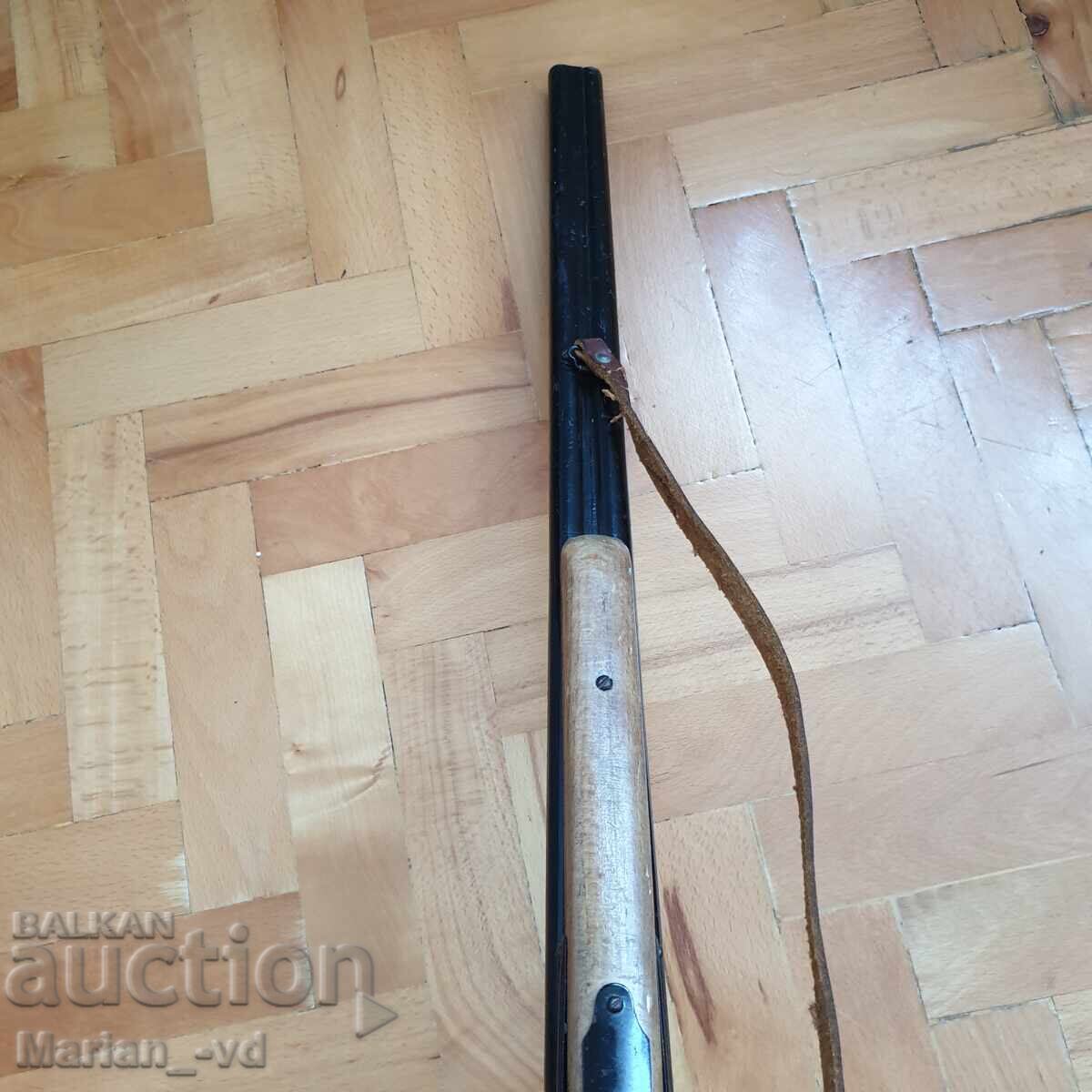 Auction  Old French Tin Toy Gun Eureka