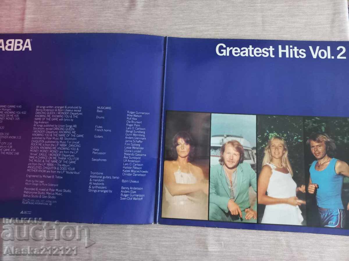 Record - ABBA - Greatest hits 2 with price 25.00 BGN | € 12.78