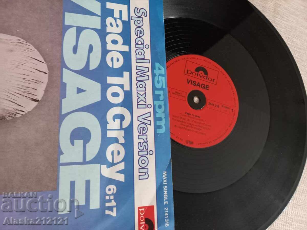 Disc de gramofon - VISAGE - Fade to grey / The steps cu preț € 10.00 | 19.56 BGN