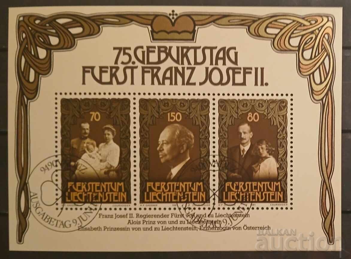 Liechtenstein 1981 Personalities Liechtenstein 1981 Personalities