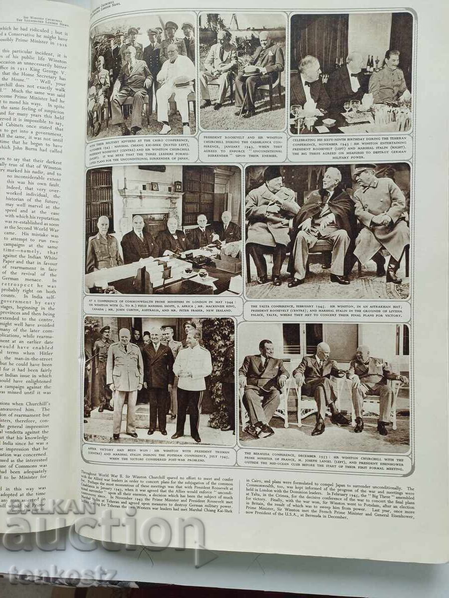 Licitație Winston Churchill 1954 g Licitație Winston Churchill 1954 g