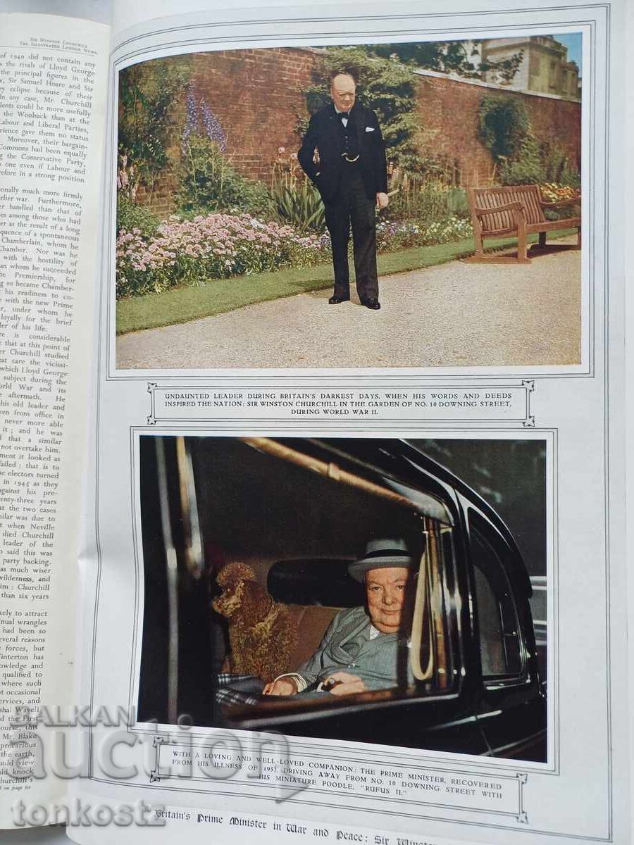 Delivery of Winston Churchill 1954