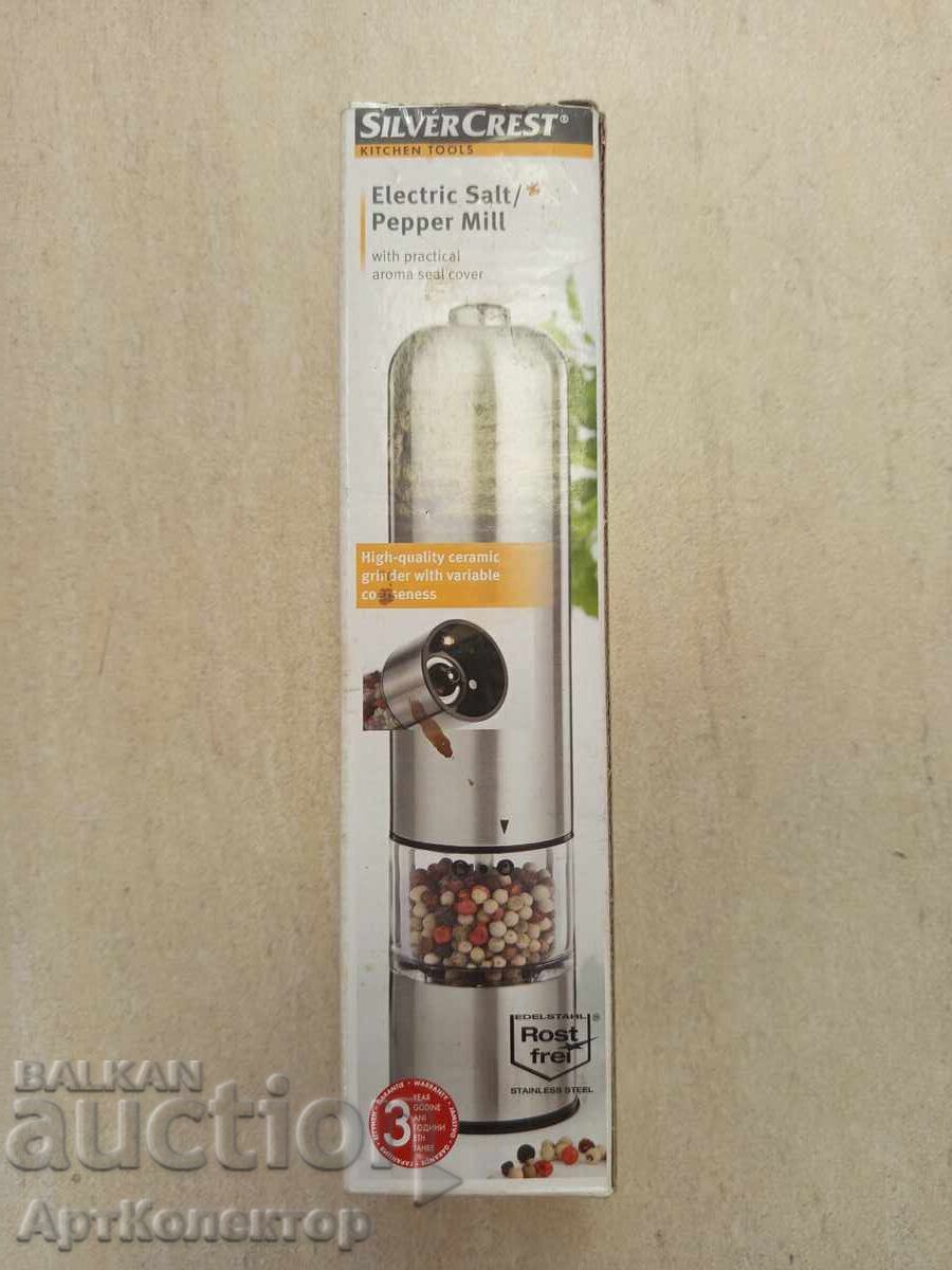 Електрическа мелничка за сол черен пипер - 6