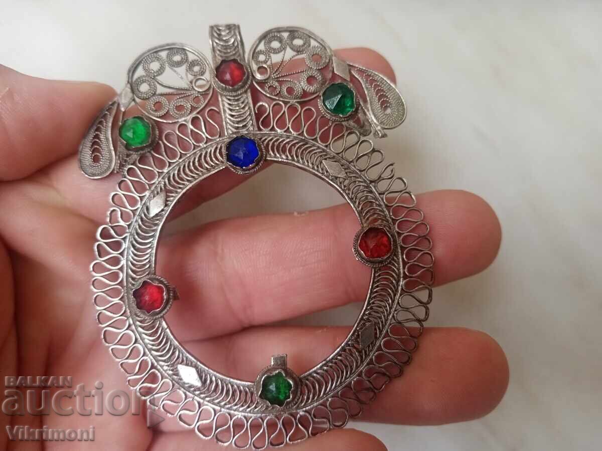 Revival jewelry, purse, coin purse, armlet, filigree