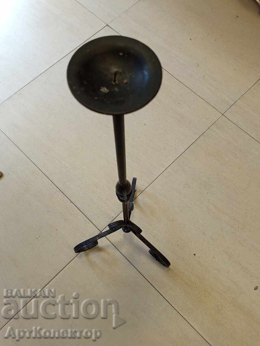 Доставка на Свещник висок Стар ковано желязо