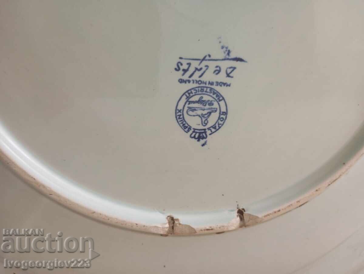 Delivery of Decorative wall plate blue Delft Delivery of Decorative wall plate blue Delft