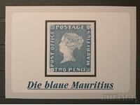 Mauritius Albastru 1847 Replica