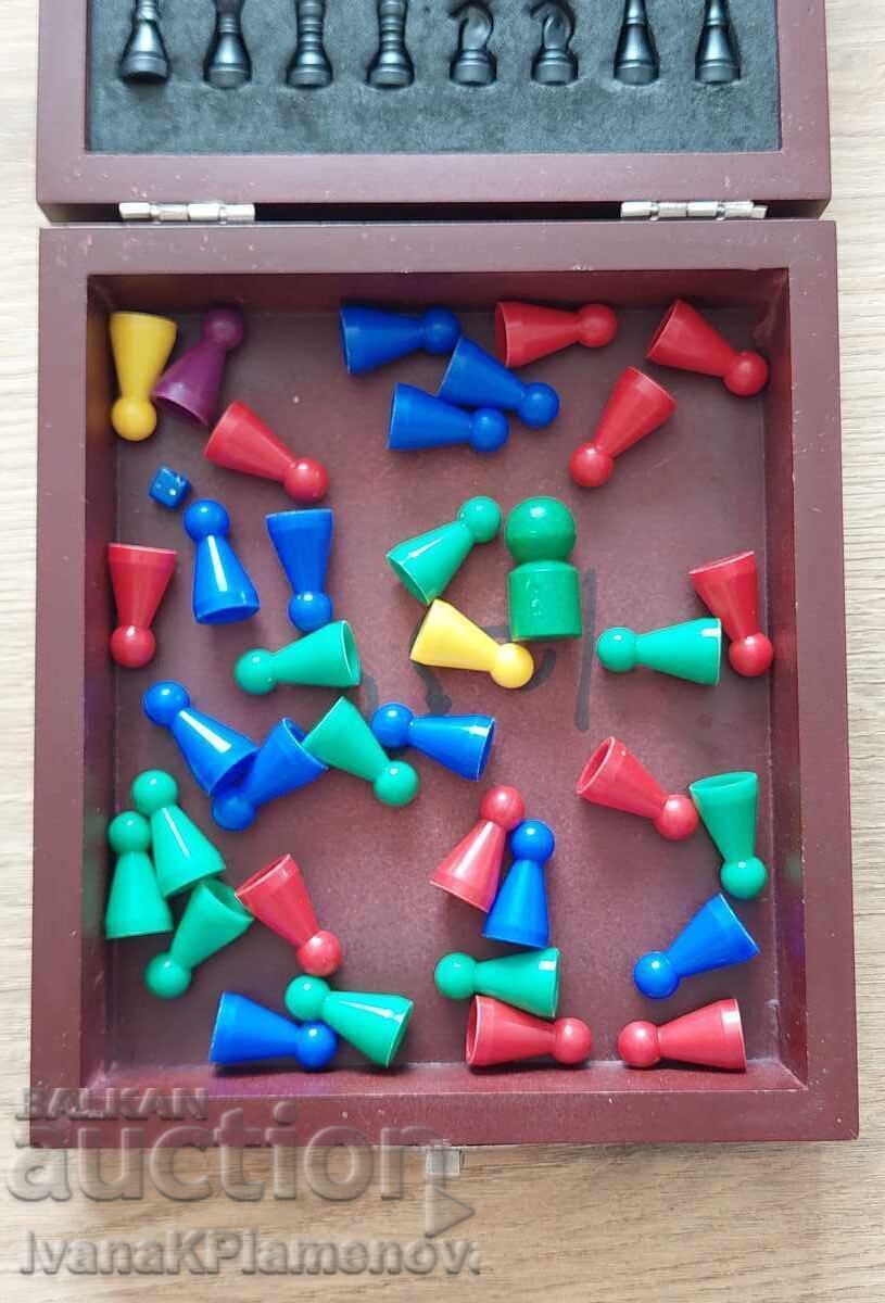 Cutie de șah din lemn pentru colecționari - 7 Cutie de șah din lemn pentru colecționari - 7