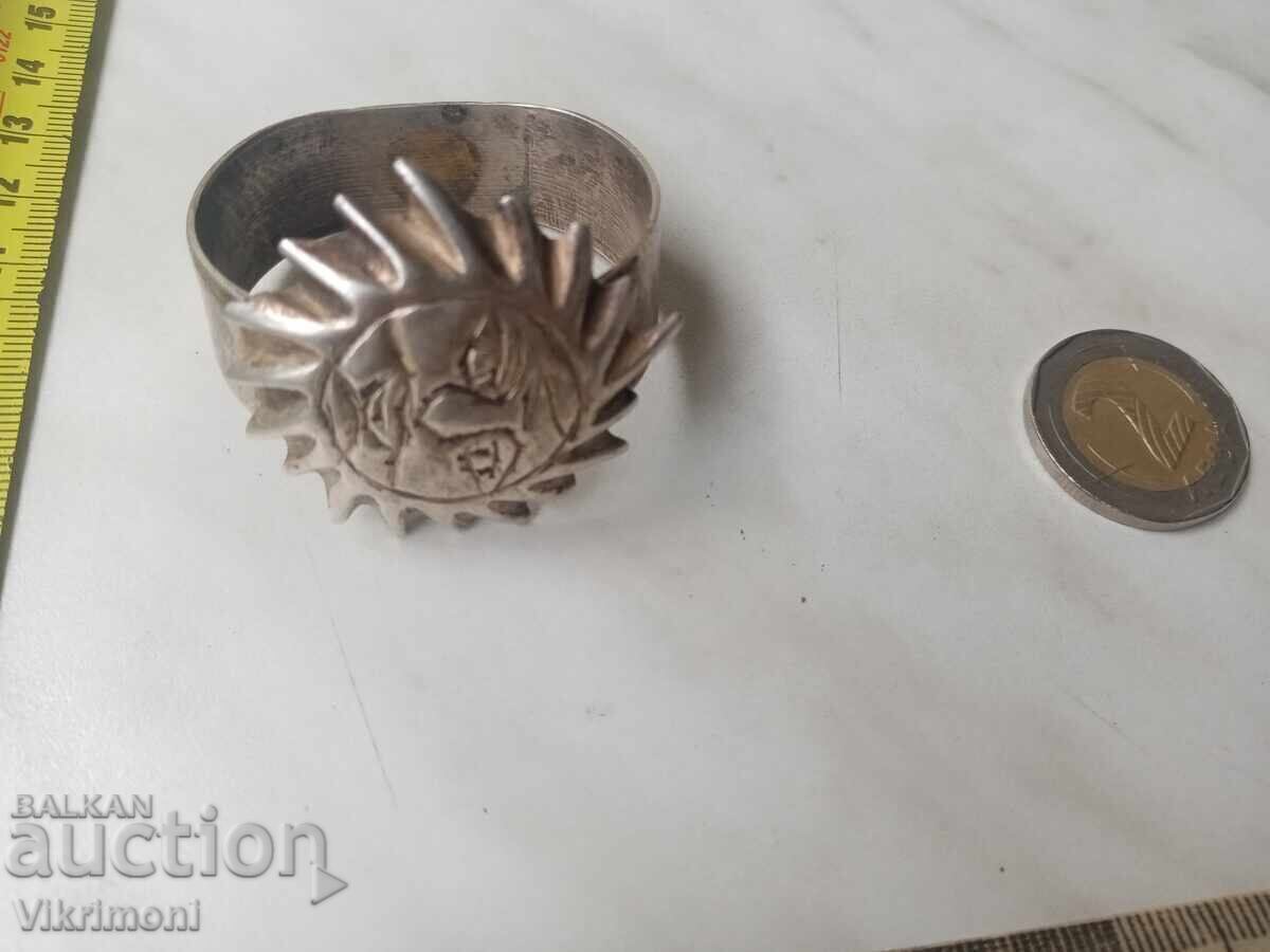 Revivalist, wrought, bracelet, ring, sachan (a type of container), bronze, for napkins with price € 38.35 | 75.01 BGN Revivalist, wrought, bracelet, ring, sachan (a type of container), bronze, for napkins with price € 38.35 | 75.01 BGN