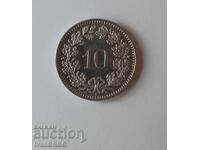10 Rappen Switzerland 10 Rappen 2008 10 Centimes Switzerland 2008