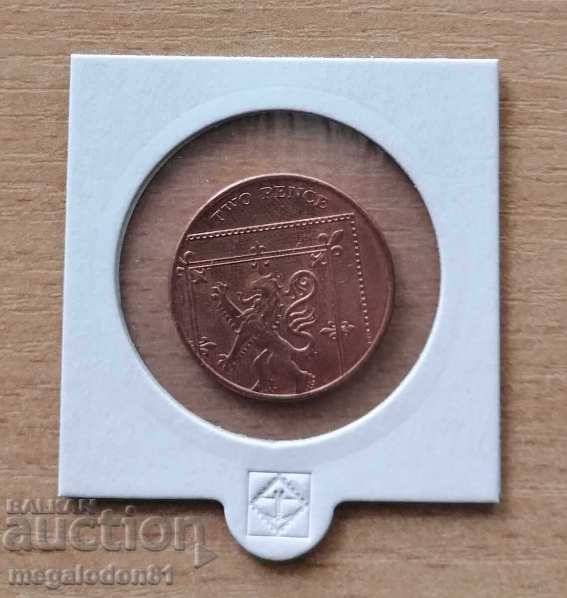 Marea Britanie - 2 pence 2017 cu preț 15.00 BGN | € 7.67 Marea Britanie - 2 pence 2017 cu preț 15.00 BGN | € 7.67