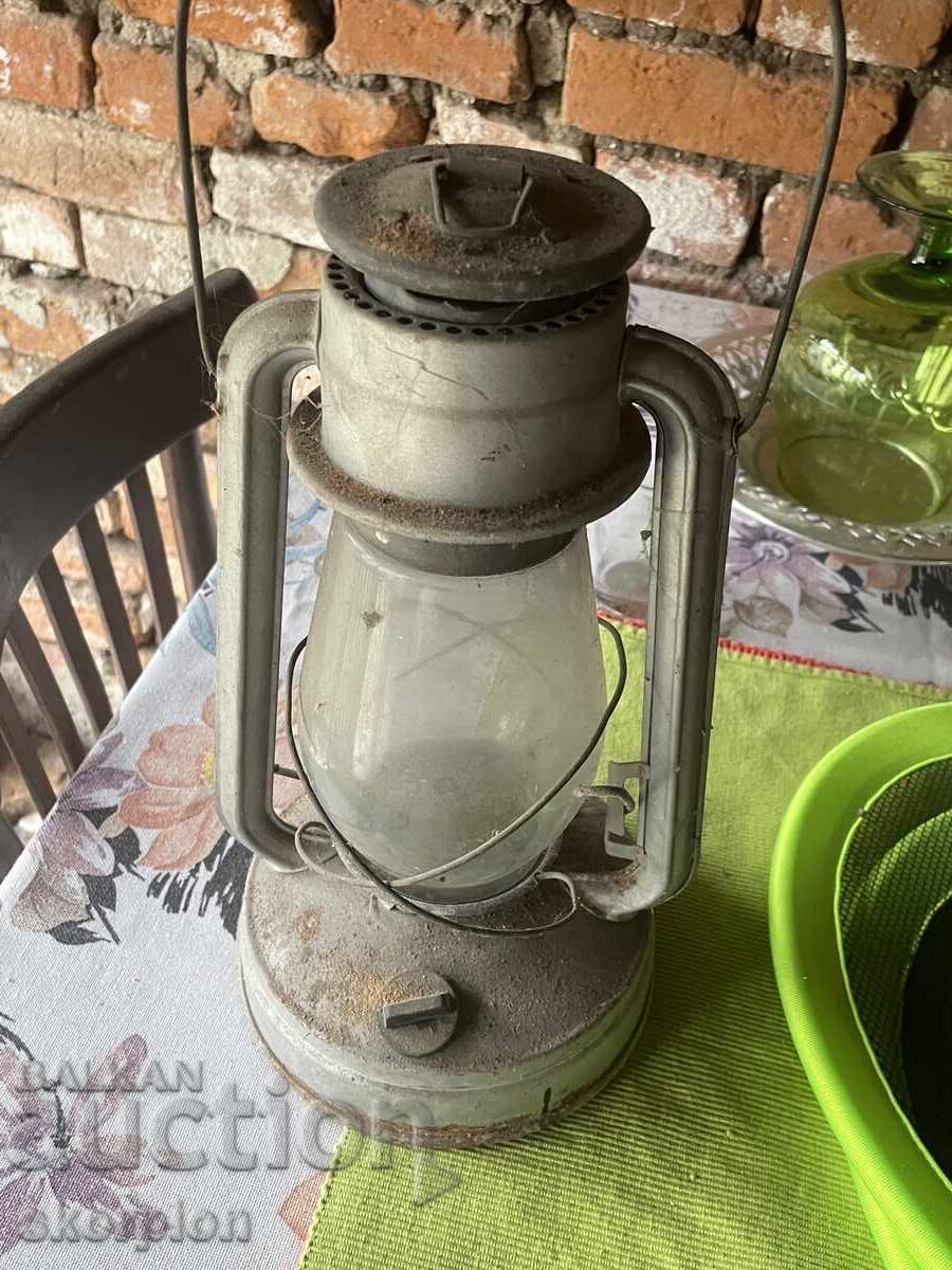 Old gas lantern